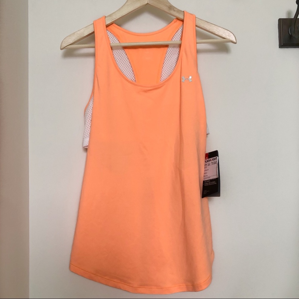 SAMPLE Under Armour Bright Peach Tank Top
